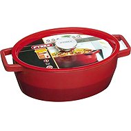 Pyrex Slow Cook Casserole with lid oval 4 l, red - Casserole Pot