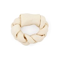 Hunting Dog Rawhide Knitted cowhide donut mint S - Dog Treats