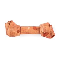 Hunting Dog Rawhide Knot cowhide lamb L - Dog Treats