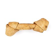 Hunting Dog Rawhide Beef Leather Knot Bacon L - Dog Treats