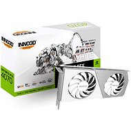 INNO3D GeForce RTX 4070 Twin X2 OC WHITE STEALTH - Graphics Card