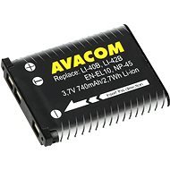 AVACOM for Olympus Li-40B, Li-42B Li-ion 3.7V 740mAh 2.7Wh AVA - Camera Battery