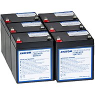 Avacom RBC141 - Battery Refurbishment Kit (6 Batteries) - UPS Batteries