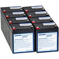 Avacom RBC43 csere UPS akkumulátor (8 db) - Szünetmentes táp akkumulátor