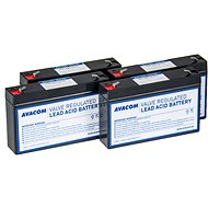 Avacom RBC34 - Battery Renovation Kit (4 pcs Batteries) - UPS Batteries