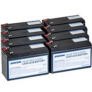AVACOM RBC27 - Batterieset für USV (8 Batterien) - USV Batterie