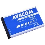 Avacom für Nokia 6303, 6730, C5, Li-Ion 3,7 V, 1050 mAh (Ersatz BL-5CT) - Handy-Akku