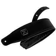 iBOX Genuine Leather Strap with 8cm X TAG Black - Guitar Strap