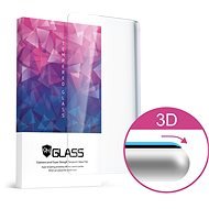 Icheckey 3D Curved Tempered Glass Screen Protector iPhone XS Max készülékhez, fekete - Üvegfólia