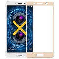 Icheckey 2.5D silk Tempered Glass Protector Gold for Honor 6X - Glass Screen Protector