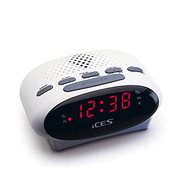 ICES ICR-210 white - Radio Alarm Clock