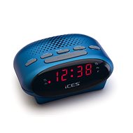 ICES ICR-210 Blue - Radio Alarm Clock