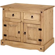 IDEA Dresser 2 doors + 2 drawers CORONA 3 wax - Chest of Drawers