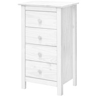 IDEA Komoda 4 zásuvky TORINO bílá - Chest of Drawers