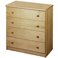 IDEA Chest of drawers 4 drawers 817 lacquered - Chest of Drawers