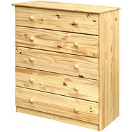 IDEA Komoda 5 zásuvek 823 lakovaná - Chest of Drawers
