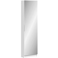 IDEA nábytek Shoe Cabinet with Mirror 305397 White - Shoe Rack