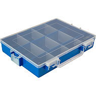 IDEAL BOX Plastic Organiser XL - Light Blue/Transparent - Tool Organiser
