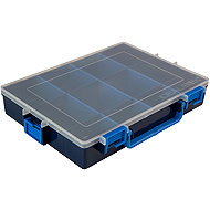 IDEAL BOX Plastic Organiser XL - dark blue/light blue - Tool Organiser