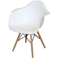 IDEA nábytek Jídelní židle DUO bílá - Jídelní židle