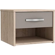 IDEA nábytek nořní stolek graphic dub béžová - Night Stand