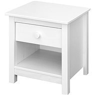 IDEA nábytok nočný stolík torino biely - Nočný stolík