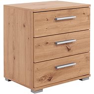 IDEA Furniture bedside table elora 3 oak - Night Stand