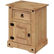 IDEA Furniture bedside table corona 3 wax - Night Stand