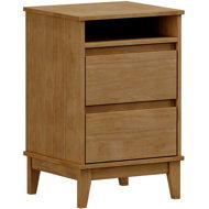 IDEA Furniture Bedside table Prata oak - Night Stand