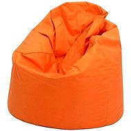 Sedací vak JUMBO oranžový s náplní - Bean Bag