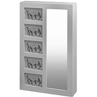 IDEA Furniture hanging mirror with jewelry box stella - Mirror