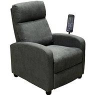 IDEA nábytek Masážní křeslo Deluxe šedé - Massage Chair