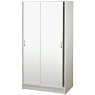 IDEA nábytek Skříň s posuvnými dveřmi BEST, bílá - Šatní skříň