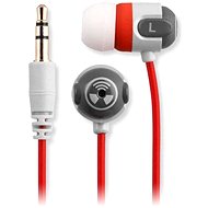  EarPollution Origin Ear Buds - Red/Gray  - Headphones