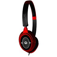 iFrogz Luxe Headphones Mic red - Headphones