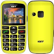iGET Simple D7, sárga - Mobiltelefon