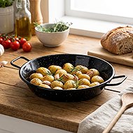 Igotrend 202110 Pan PAELLA 15 cm shallow, 2 handles - Pan