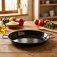 Igotrend 133930 Pan PAELLA 50 cm shallow, 2 handles - Pan