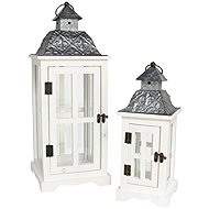 IGOTREND Lanterns set 2 pcs FAROL 53/36 cm, white - Lantern