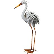Igotrend 362894 tin heron 79 cm - Decoration