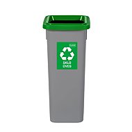 Igotrend, 713002 Sorted waste bin 20 L, FIT BIN grey/green - Rubbish Bin