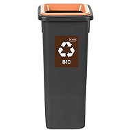 Igotrend, 714006 Sorted waste bin 20 L, FIT BIN black/brown - Rubbish Bin