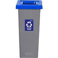 Igotrend, 719003 Sorted waste bin 53 l, FIT BIN grey/blue - Rubbish Bin