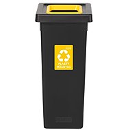 Igotrend, 720001 Sorted waste bin 53 l, FIT BIN black/yellow - Rubbish Bin