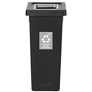 Igotrend, 720005 Sorted waste bin 53 l, FIT BIN black/grey - Rubbish Bin