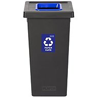 Igotrend, 724003 Sorted waste bin 75 l, FIT BIN black/blue - Rubbish Bin