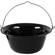 IGOTREND Goulash pot enamel 11 l /40 cm, black - Camping Pot