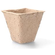 Garden Line Peat flower pot 8 × 8 × 8 cm, set of 18 pieces - Seedling Tray