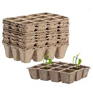 Igotrend Peat plate (10 × 12), 15,5 × 11,5 × 5 cm, 10 pcs. - Seedling Tray