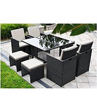 IGOTREND Garden furniture CUBE black - Garden Furniture